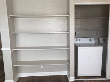 Washer and dryer in unit